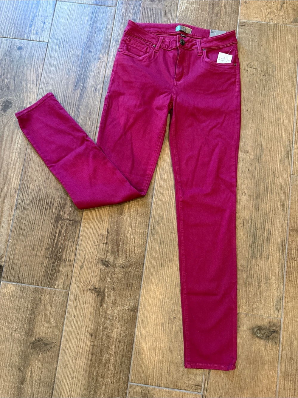 Kut from the Kloth Raspberry Skinny Jeans